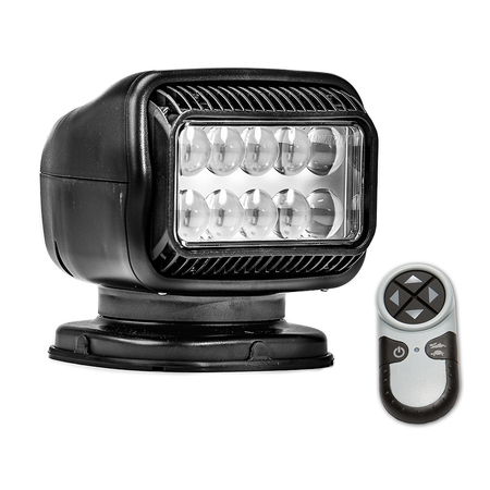 GOLIGHT Radioray GT Series Permanent Mount - Black LED - Wireless Hand 20514GT